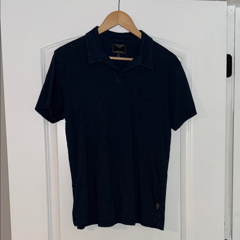 Todd Snyder Dark Blue Polo Shirt